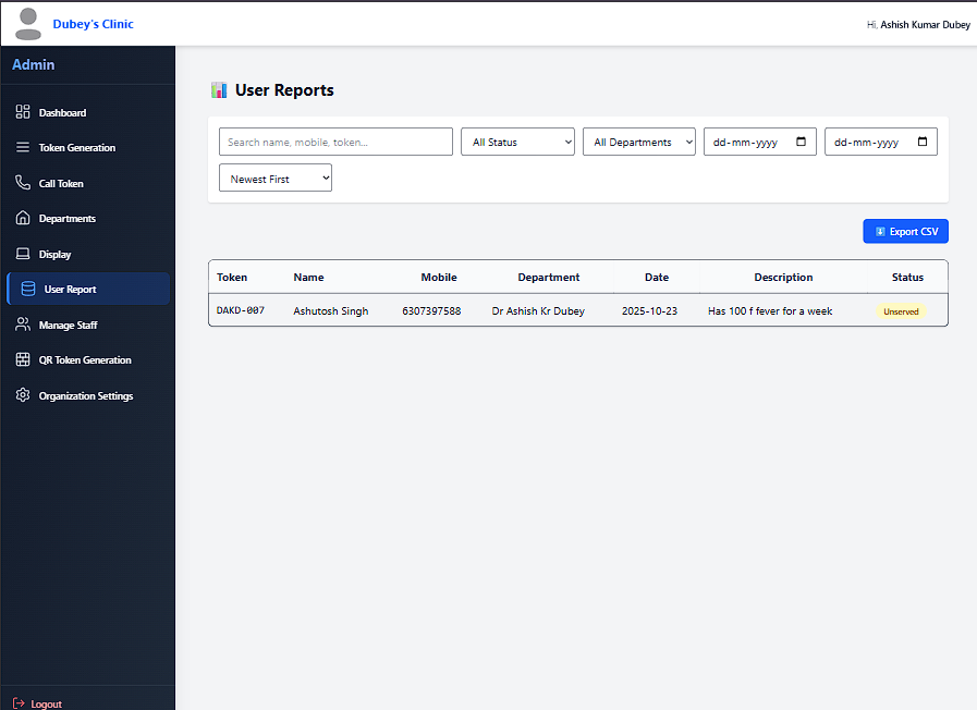 Admin Control Panel preview